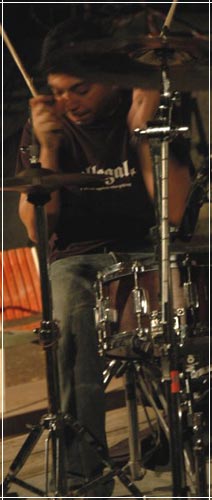 on stage - pic by whathasbeen team