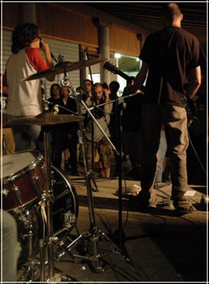 on stage - pic by whathasbeen team