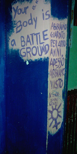 your body is a battle ground