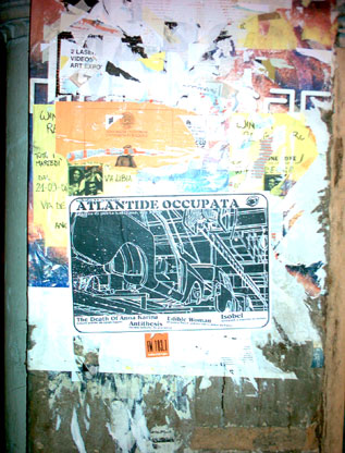 un manifesto sui muri di bologna